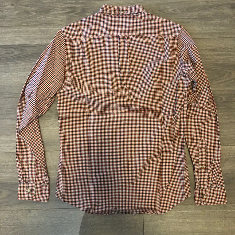 J.Crew Tattersall Oxford Shirt. Size Small Slim. - Picture 5 of 5
